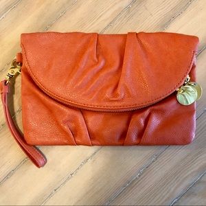 Orange Wristlet
